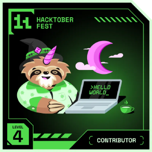 Hacktoberfest 2024 Certification